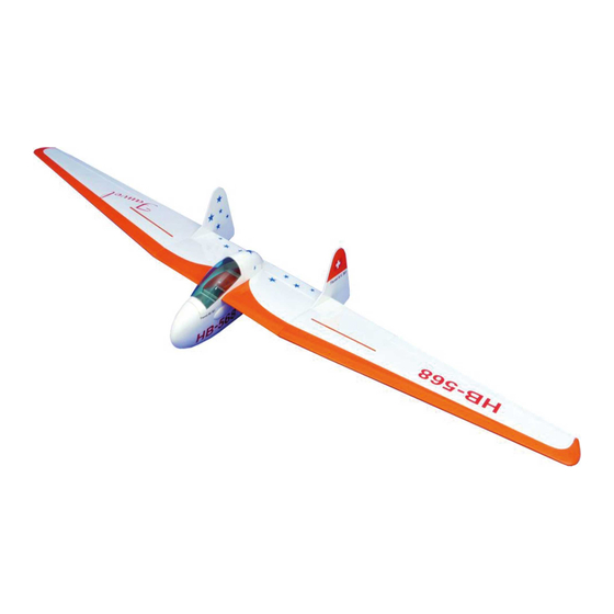 Aeronaut Fauvel AV-361 RC glider Building Instructions