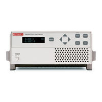 Keithley 2306-PJ Quick Results Manual