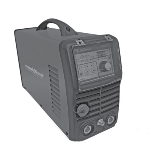 WELDTECH EZITIG 200AC/DC Operating Instructions Manual
