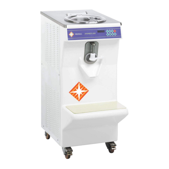 Promag Easyfreeze 2000 Use And Maintenance Instruction Manual