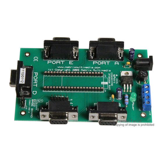 Matrix eBLOCKS EB061 Manual