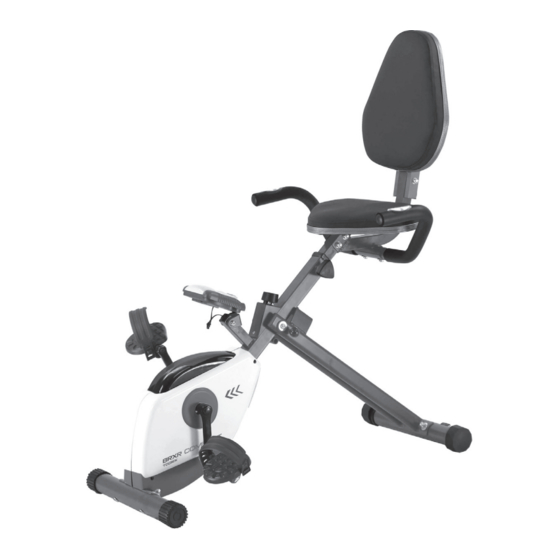 TOORX BRX RECUMBENT COMPACT Instruction