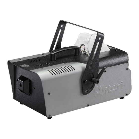 Antari Z-1200 III User Manual
