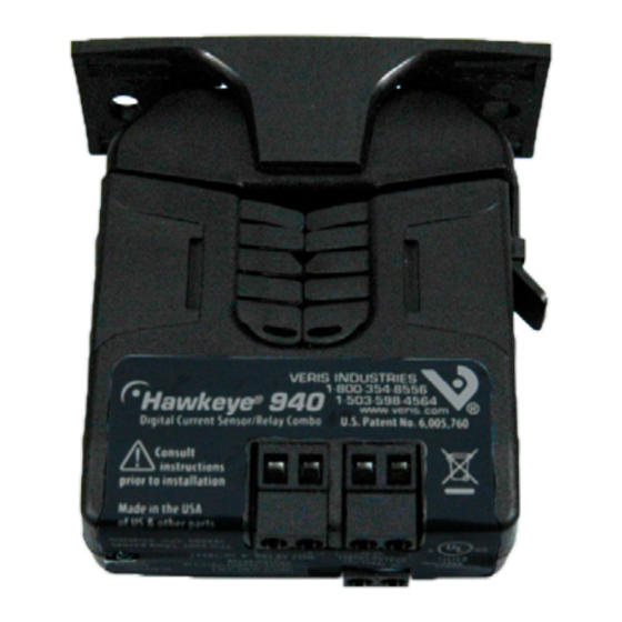Veris Industries Hawkeye H940 Installation Manual