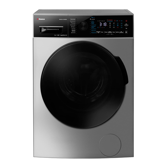 Hansa WHK8141D4BSG Instruction Manual