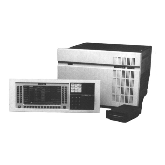 Ampex ADO 100 Operation