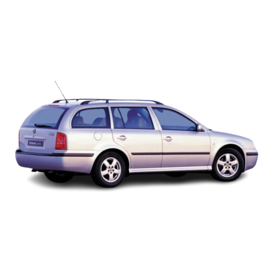 Skoda Octavia Tour 2007 Owner's Manual