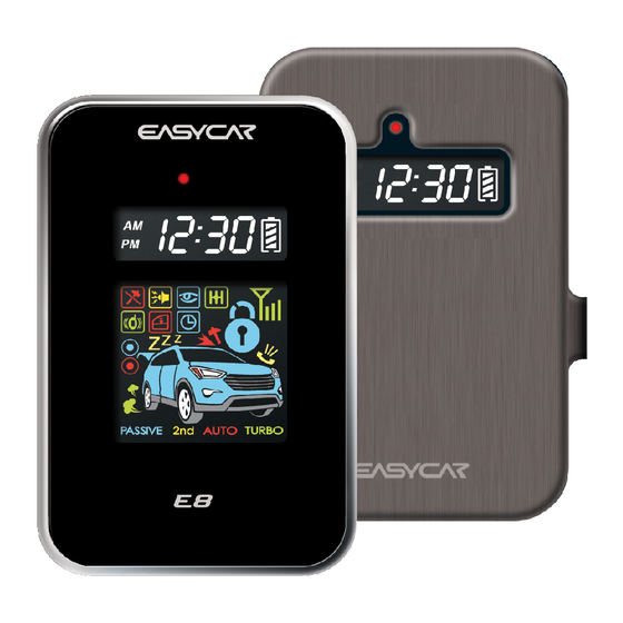 Easycar E8-B Installation Manual
