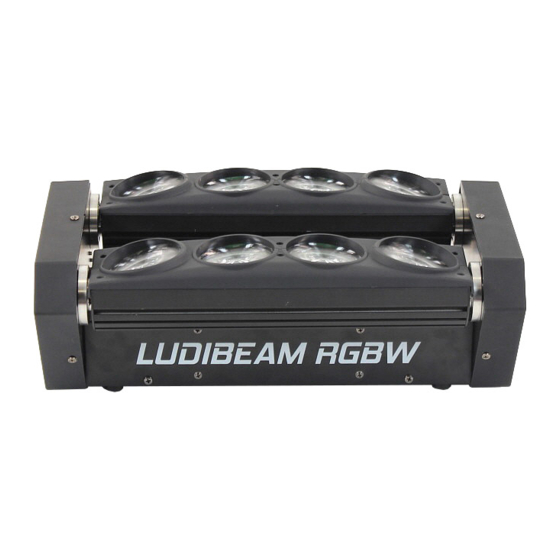 BoomToneDJ ludibeam white User Manual