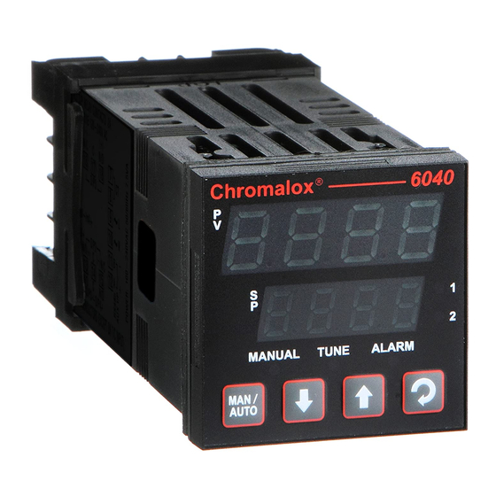 Chromalox 6040 Temperature Controller Manuals
