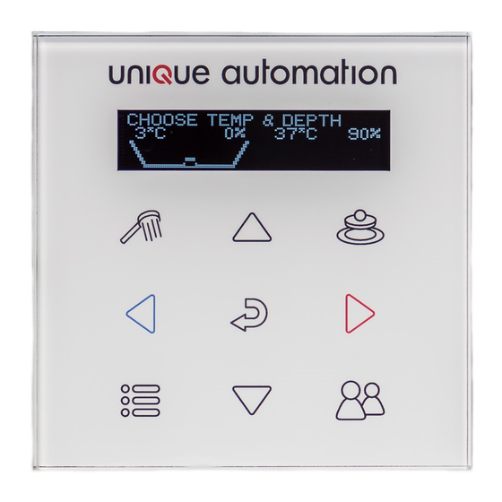 Unique Automation Bathomatic Basic MK3 User Manual