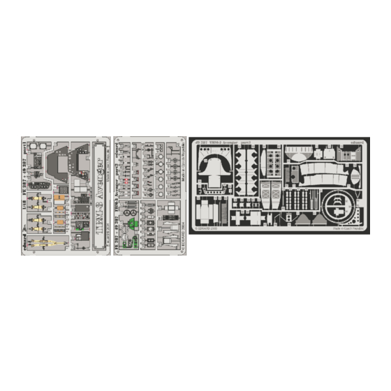 Eduard 49 287 Instruction Sheet