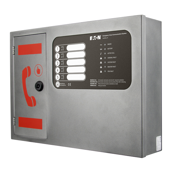 Eaton VoCALL 5 Quick Start Manual