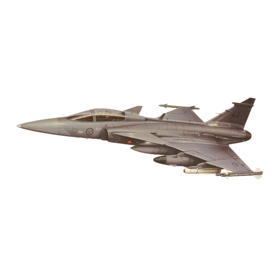 Italeri Jas 39 A Gripen Assembly Instructions Manual