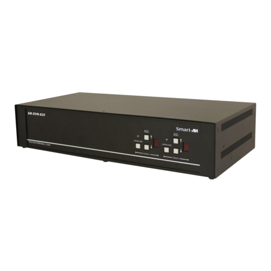 SMART-AVI SM-DVN-82X Quick Start Manual