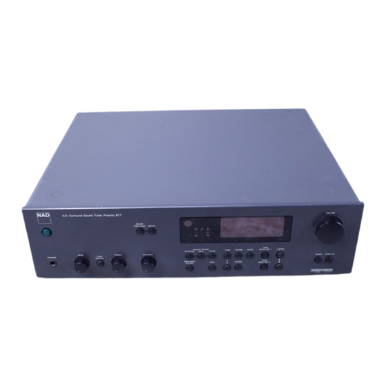 NAD T571C Service Manual
