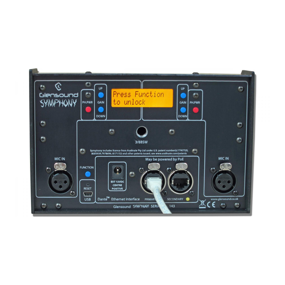 Glensound SYMPHONY Product Details