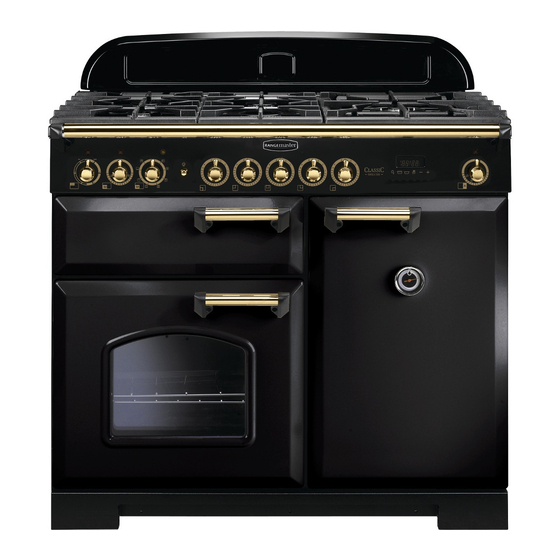 RANGEMASTER CLASSIC DELUXE 100 DUAL FUEL USER S MANUAL INSTALLATION   Rangemaster Classic Deluxe 100 Dual Fuel Oven 