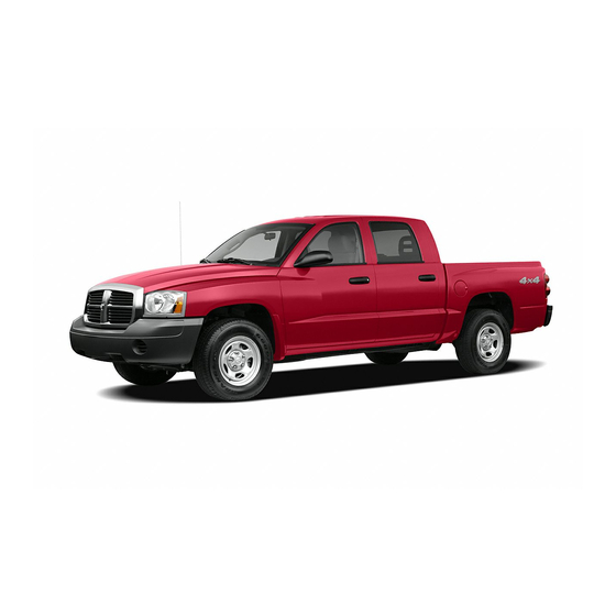 Dodge Dakota 2006 Owner's Manual