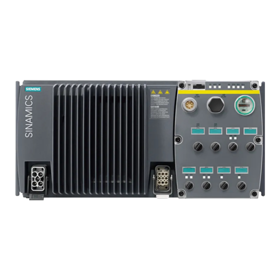 Siemens SINAMICS G120D Operating Instructions Manual