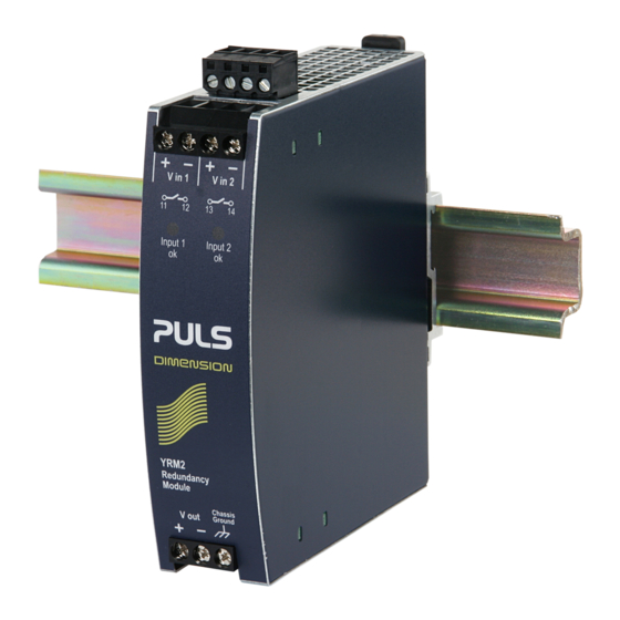 Puls YRM2.DIODE Installation Manual