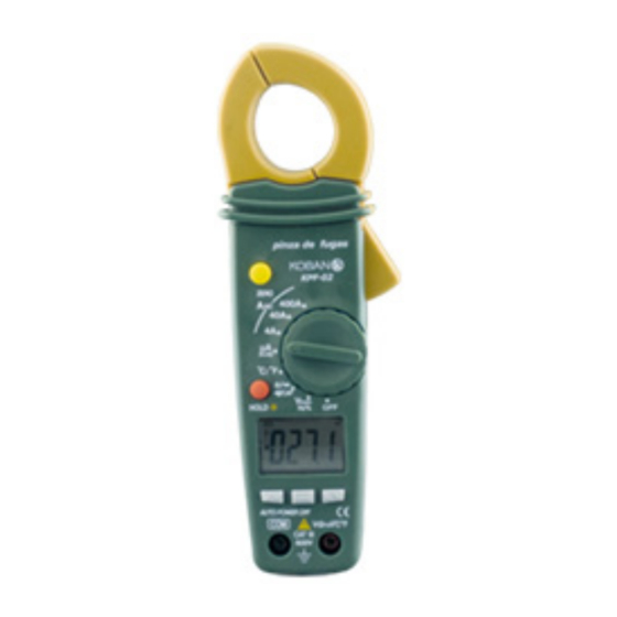GRUPO temper Koban KPF-02 Operating Instructions Manual