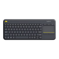 Logitech K400 Plus Frequently Asked Questions Manual