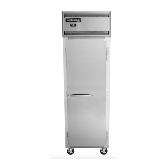 Continental Refrigerator 1F-LT Specifications