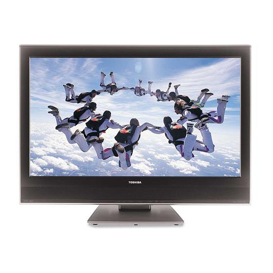 Toshiba 37HL66 Service Manual