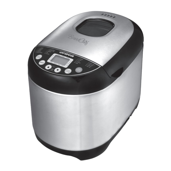 User Manuals: Orava Breadchef Home Bread Maker