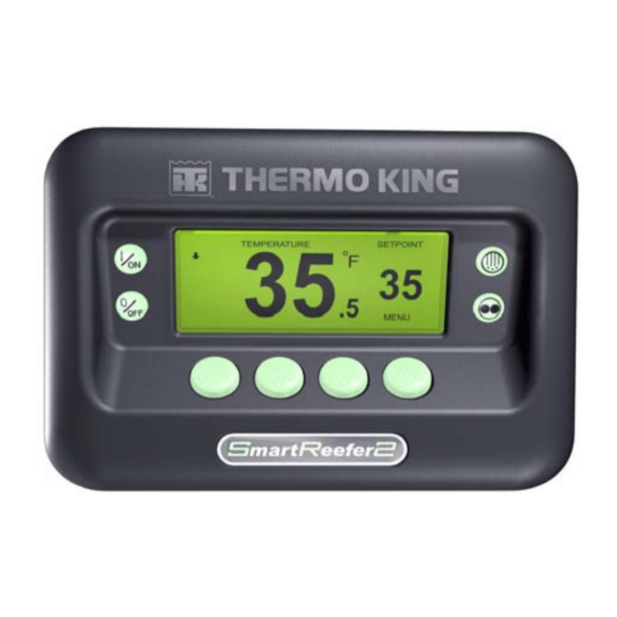 Thermo King Smart Reefer 2, SR-2 - Microprocessor Driver Manual