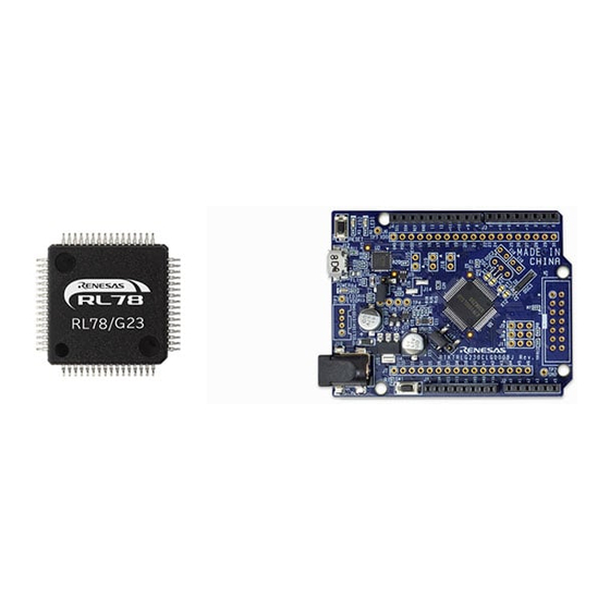 Renesas RL78/G23 Series User Manual