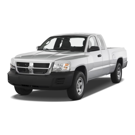 Dodge 2010 Dakota Owner's Manual