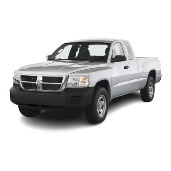 Dodge 2010 Dakota Owner's Manual