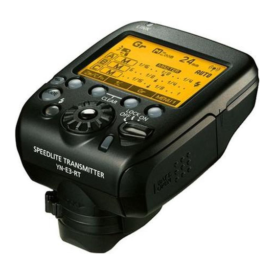 Yongnuo YN-E3-RT User Manual