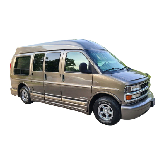 2000 chevrolet best sale conversion van