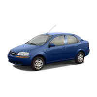 Chevrolet 2005 Aveo Owner's Manual