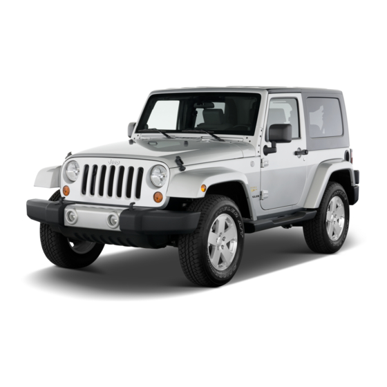 JEEP 2010 WRANGLER AUTOMOBILE OWNER'S MANUAL | ManualsLib