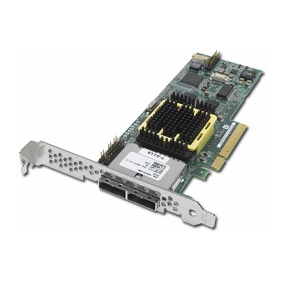 ADAPTEC 52445 CONTROLLER QUICK START MANUAL ManualsLib