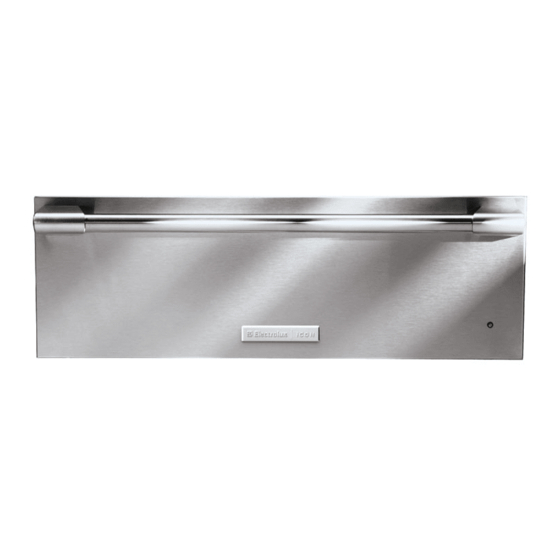 ELECTROLUX E30WD75EPS WARMING DRAWER PARTS CATALOG ManualsLib