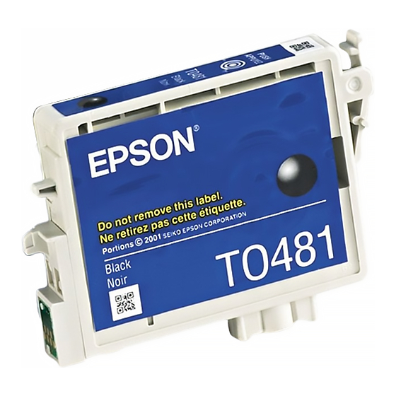 Epson Stylus Photo RX500 Product Information Sheet