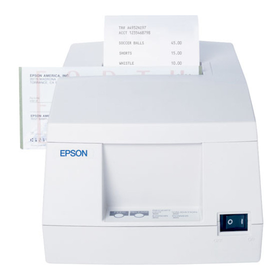 Epson TM-U325D User Manual