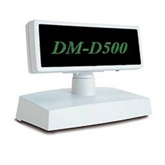 Epson DM-D500 Specification Sheet