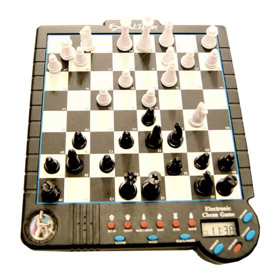 EXCALIBUR Grandmaster Electronic Chess Computer Instruction Guide Manual  Only