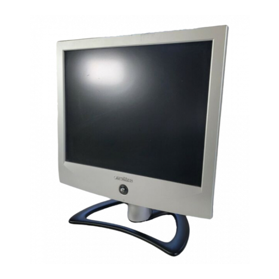 EMACHINES E15T MONITOR USER MANUAL | ManualsLib