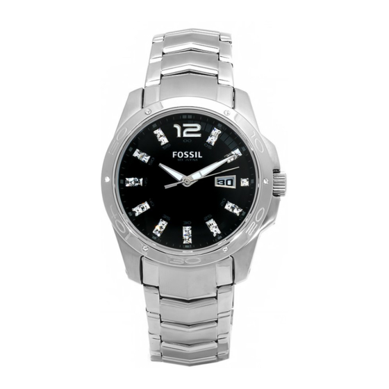 FOSSIL AM4089 WATCH SUPPLEMENTARY MANUAL ManualsLib