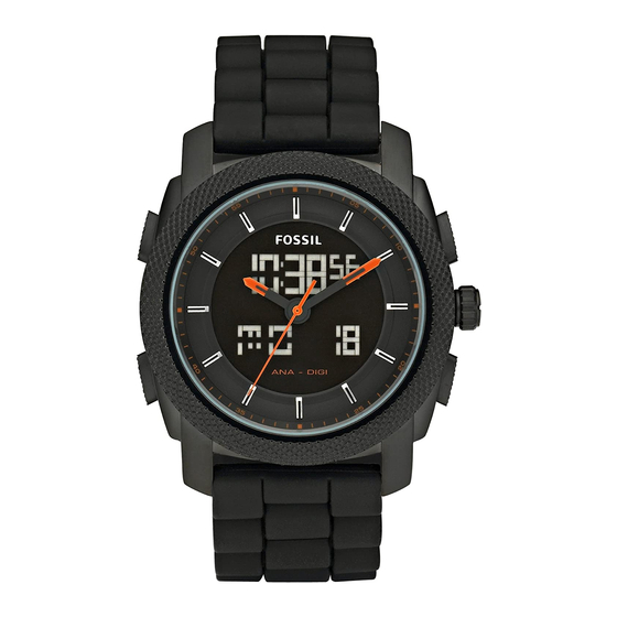 FOSSIL FS4628 WATCH SUPPLEMENTARY MANUAL | ManualsLib