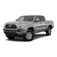Toyota Tacoma 2018 Quick Reference Manual