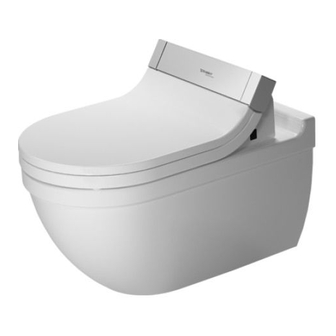 DURAVIT SensoWash Mounting Instructions