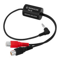 Monacor FGA-30 Manual